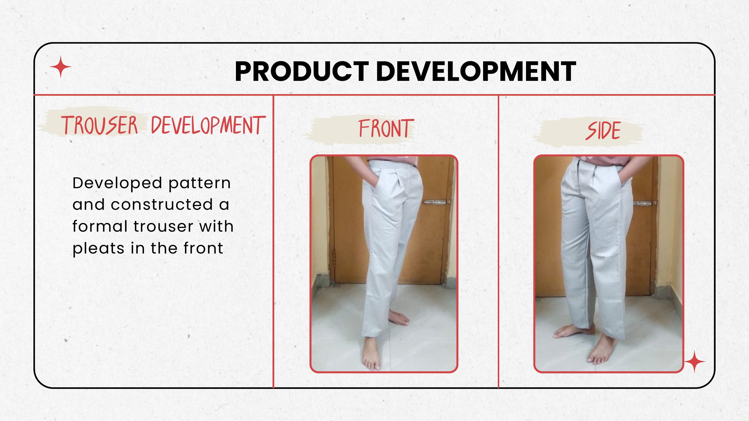 Trouser — Front / Side